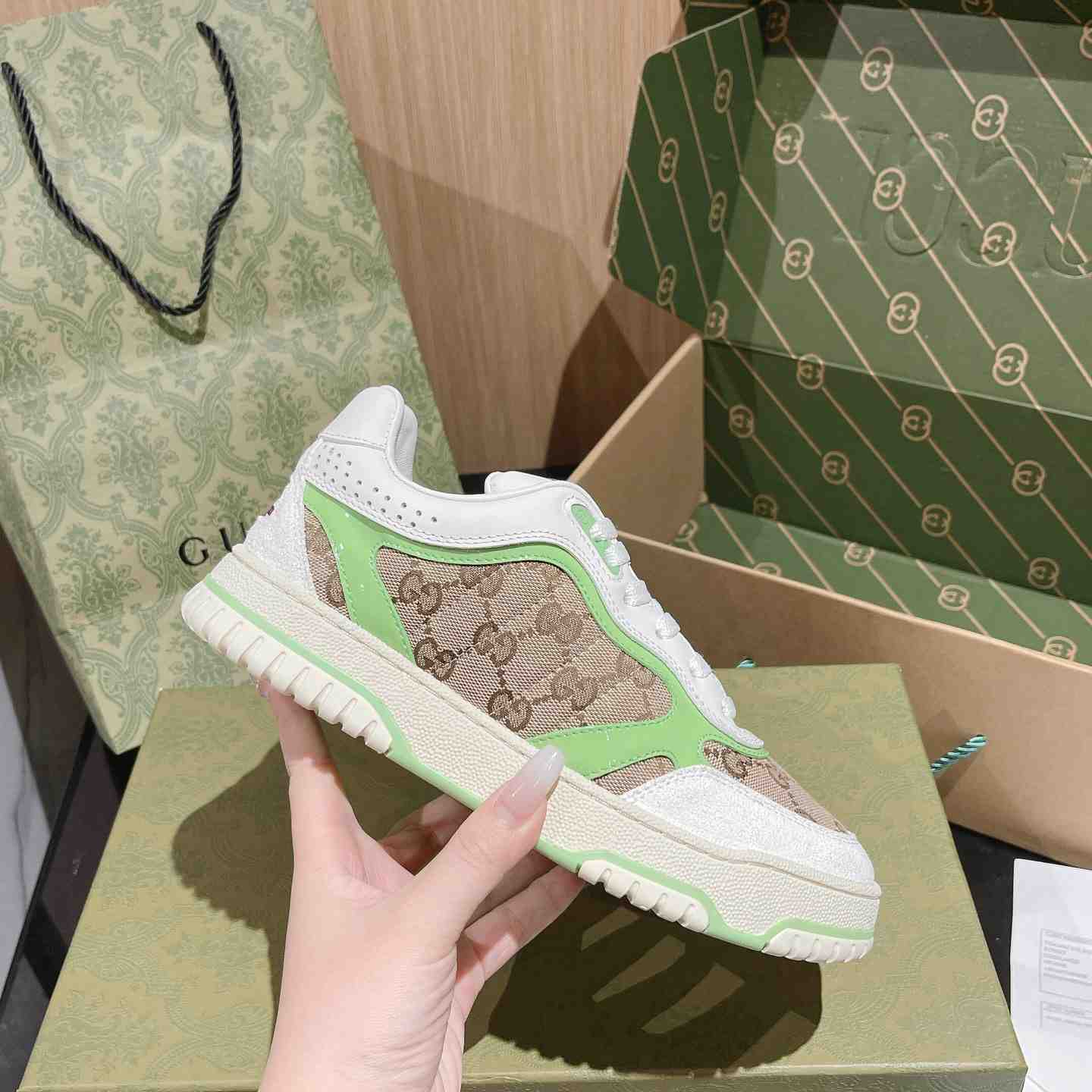 Gucci Re-Web Sneakers - EUR FASHION