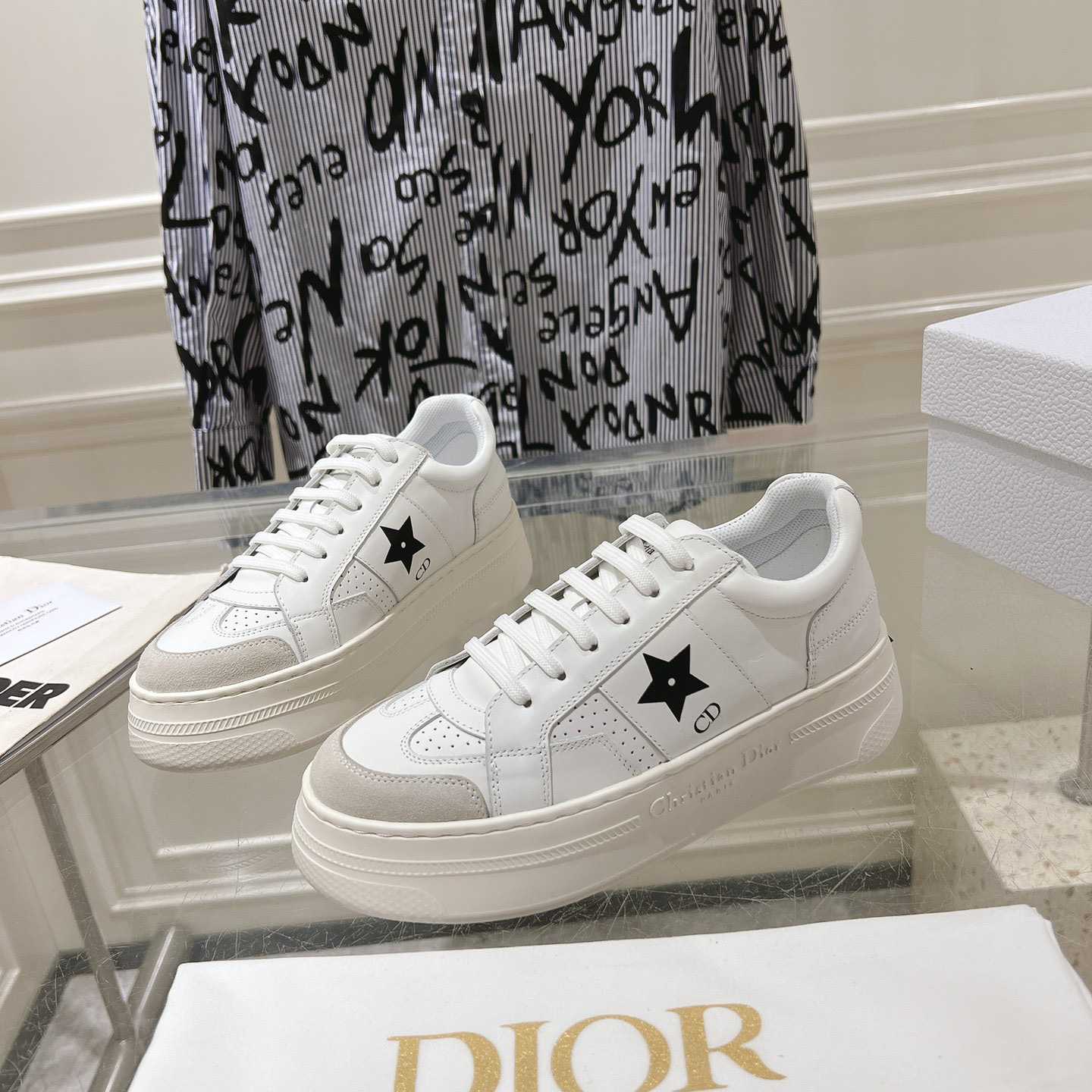 Dior Star Platform Sneaker - EUR FASHION