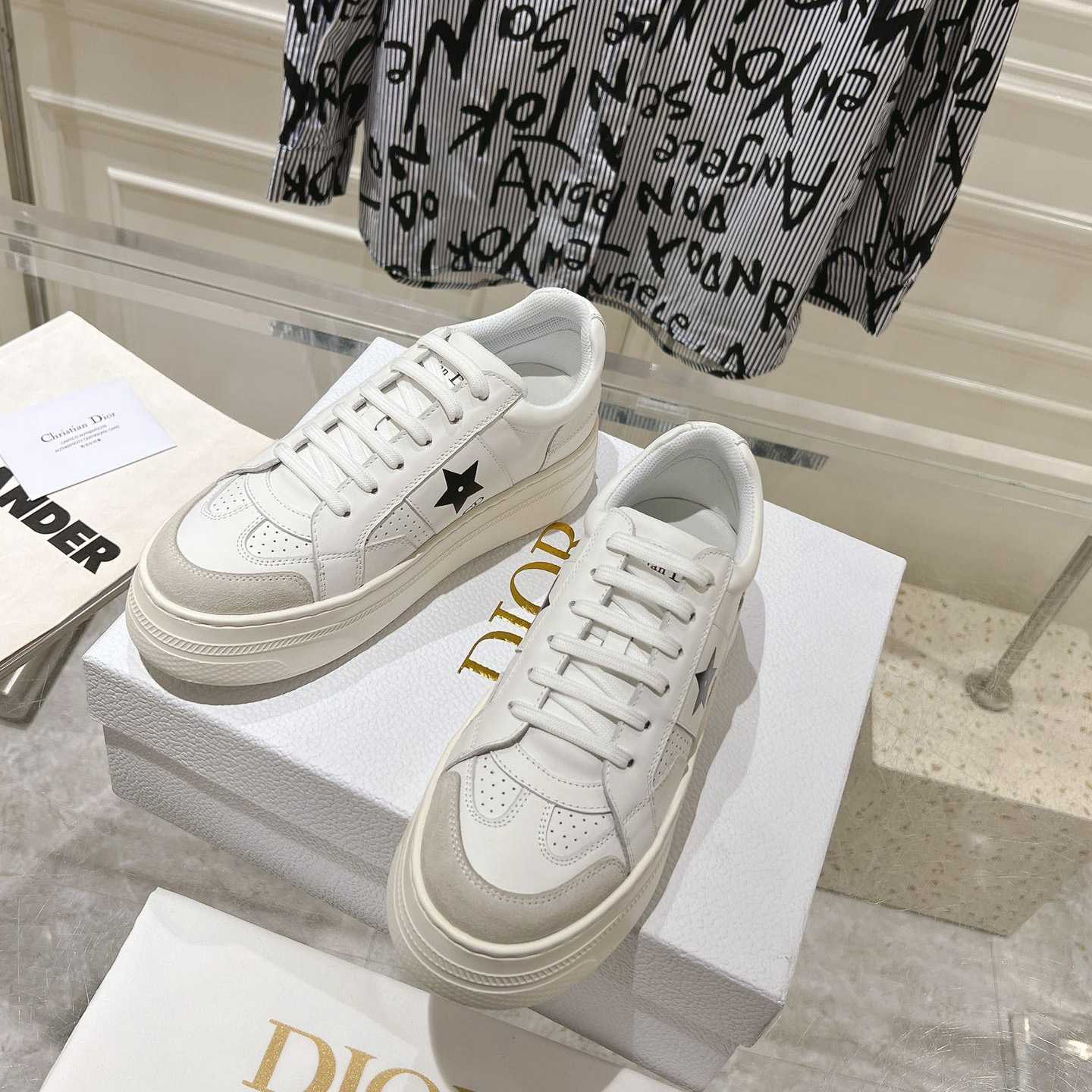 Dior Star Platform Sneaker - EUR FASHION