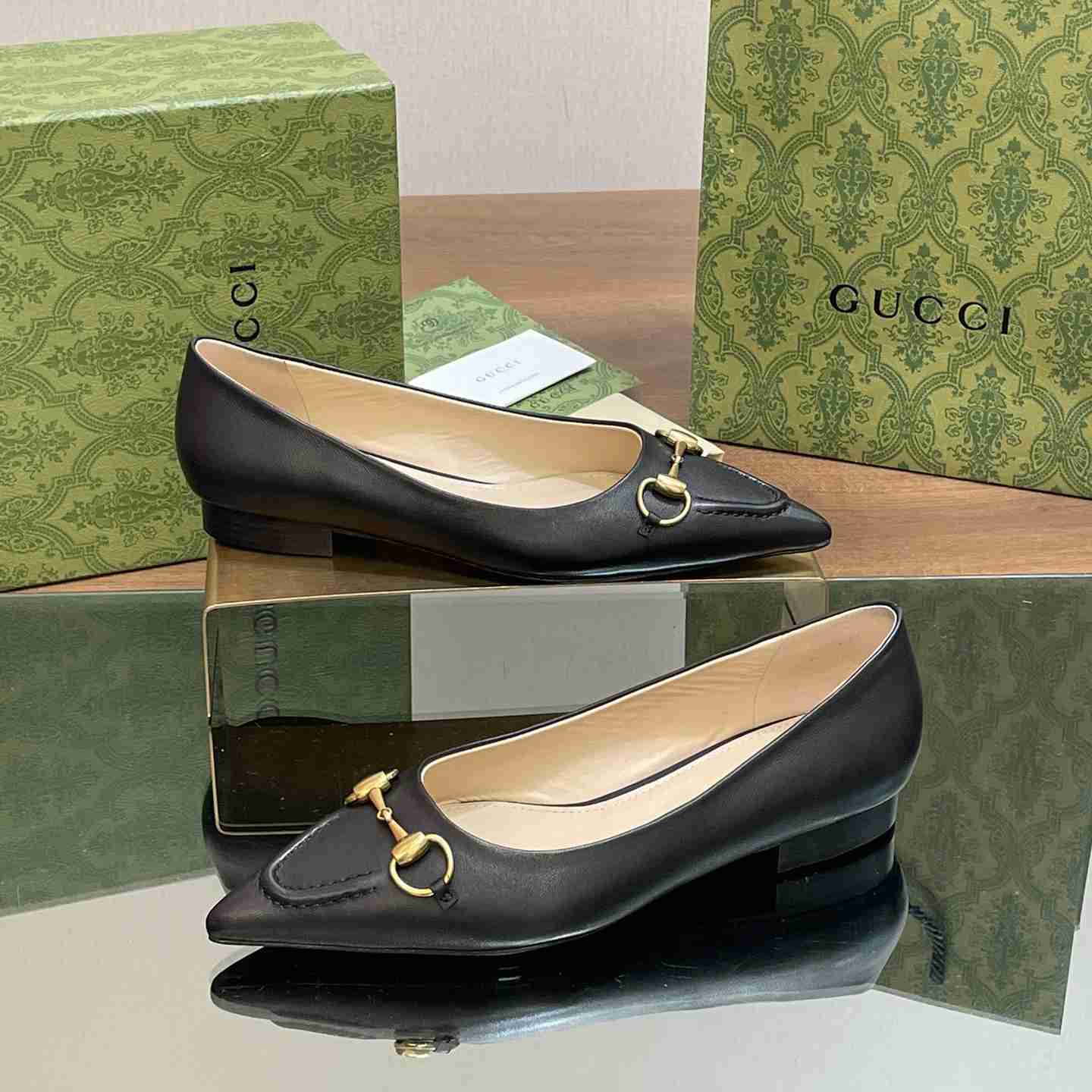 Gucci Women's Ballet Flat With Horsebit - EUR FASHION