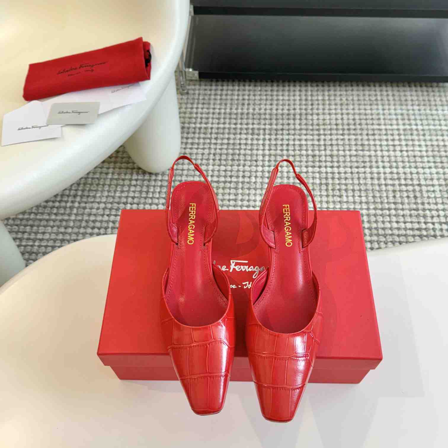 Ferragamo Women's Red 