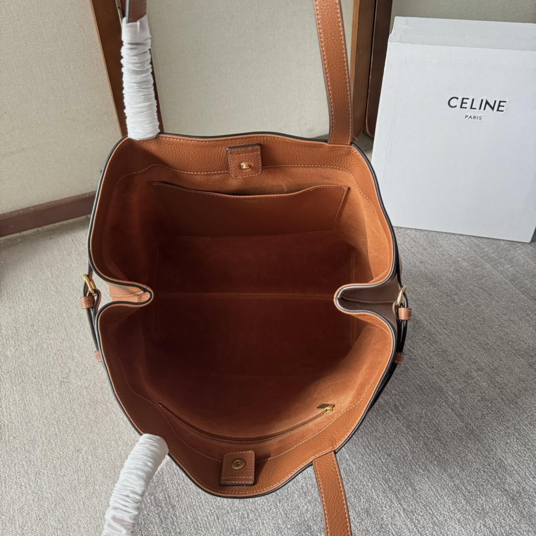 Celine Medium Cabas Anais Cuir Triomphe In Grained Calfskin - EUR FASHION