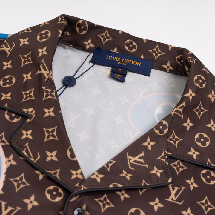 Louis Vuitton Silk Shirt & Short - EUR FASHION