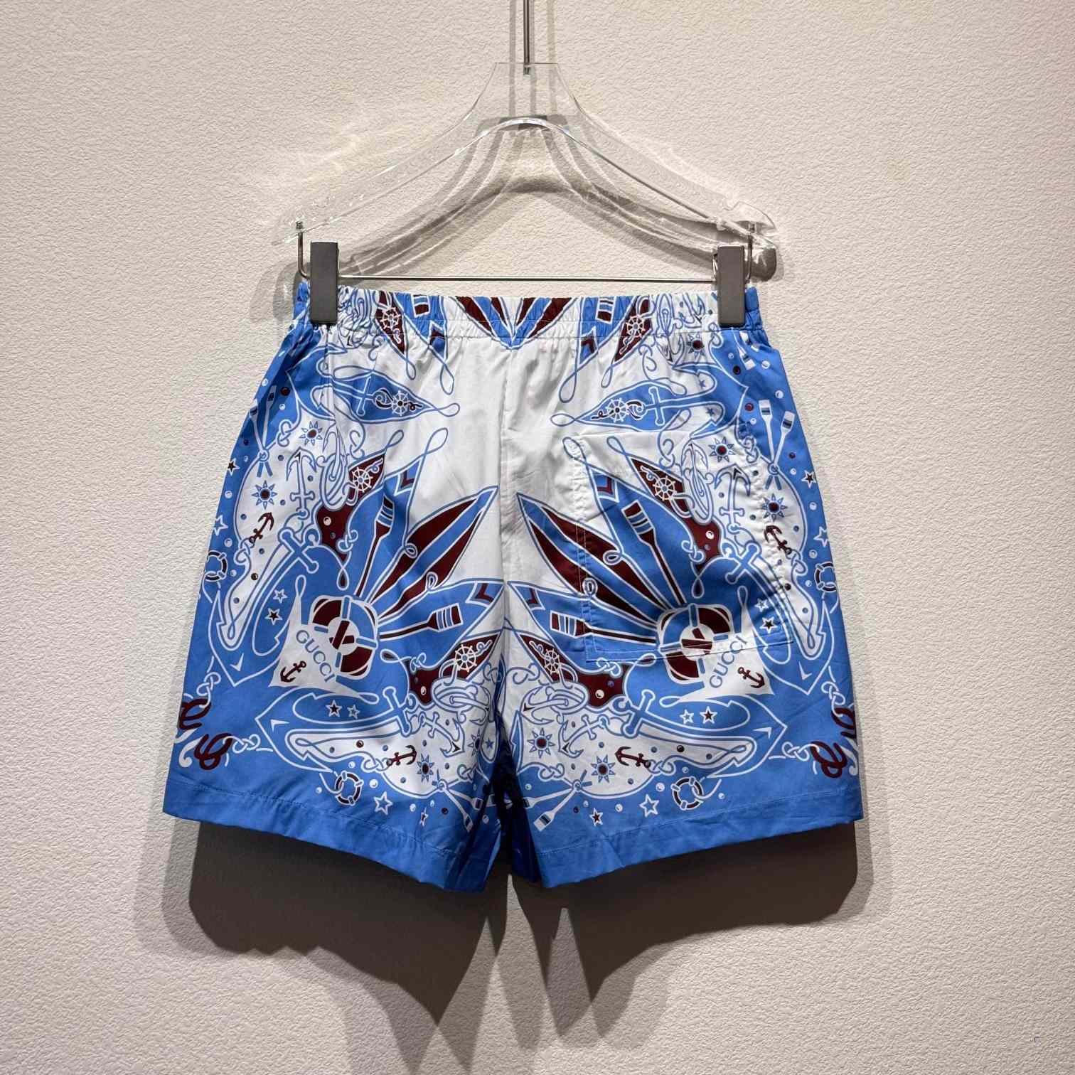 Gucci Bandana Print Cotton Short - EUR FASHION