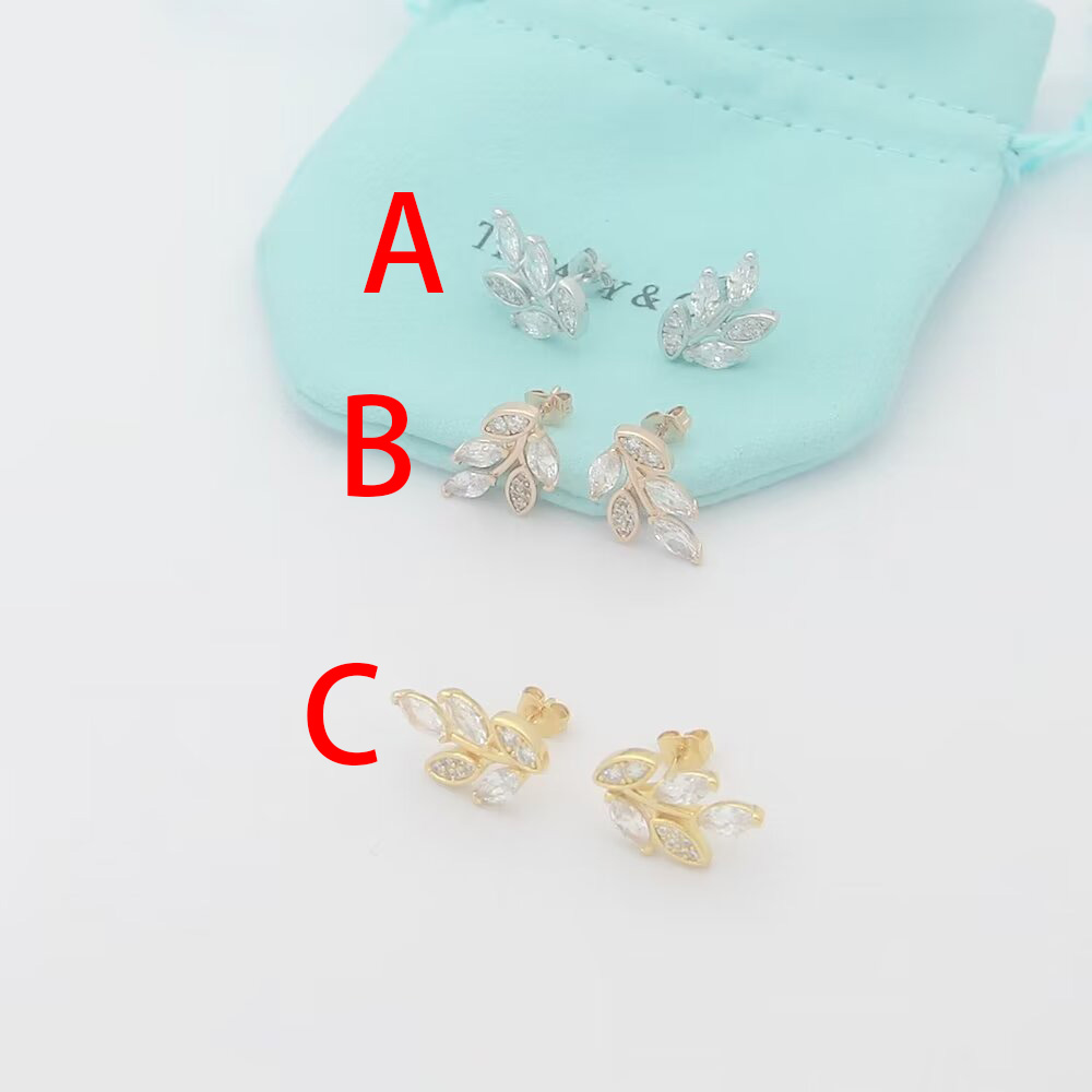 Tiffany & Co. Diamond Vine Earrings - EUR FASHION