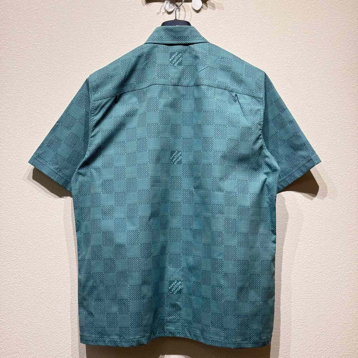 Louis Vuitton Printed Short-Sleeved Cotton Shirt   1AFQY0 - EUR FASHION