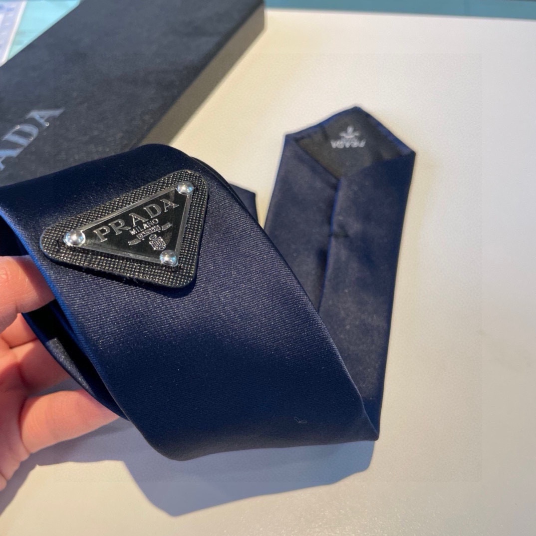 Prada Prada Logo Tie - EUR FASHION