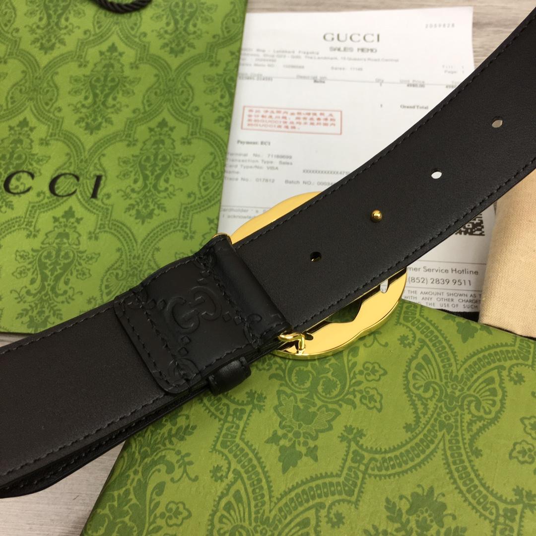 Gucci Leather Belt  40mm - EUR FASHION