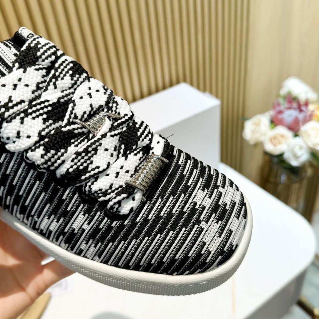 Burberry Check Knit Box Sneakers - EUR FASHION