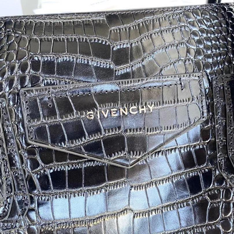 Givenchy Antigona Bag In Crocodile Effect Leather (45x9x35cm) - EUR FASHION