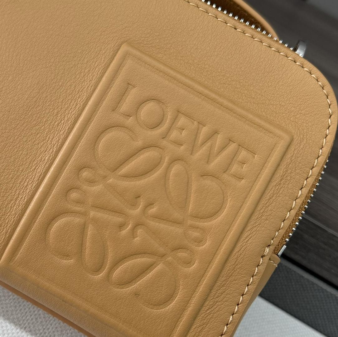 Loewe Mini Camera Crossbody Bag In Satin Calfskin - EUR FASHION