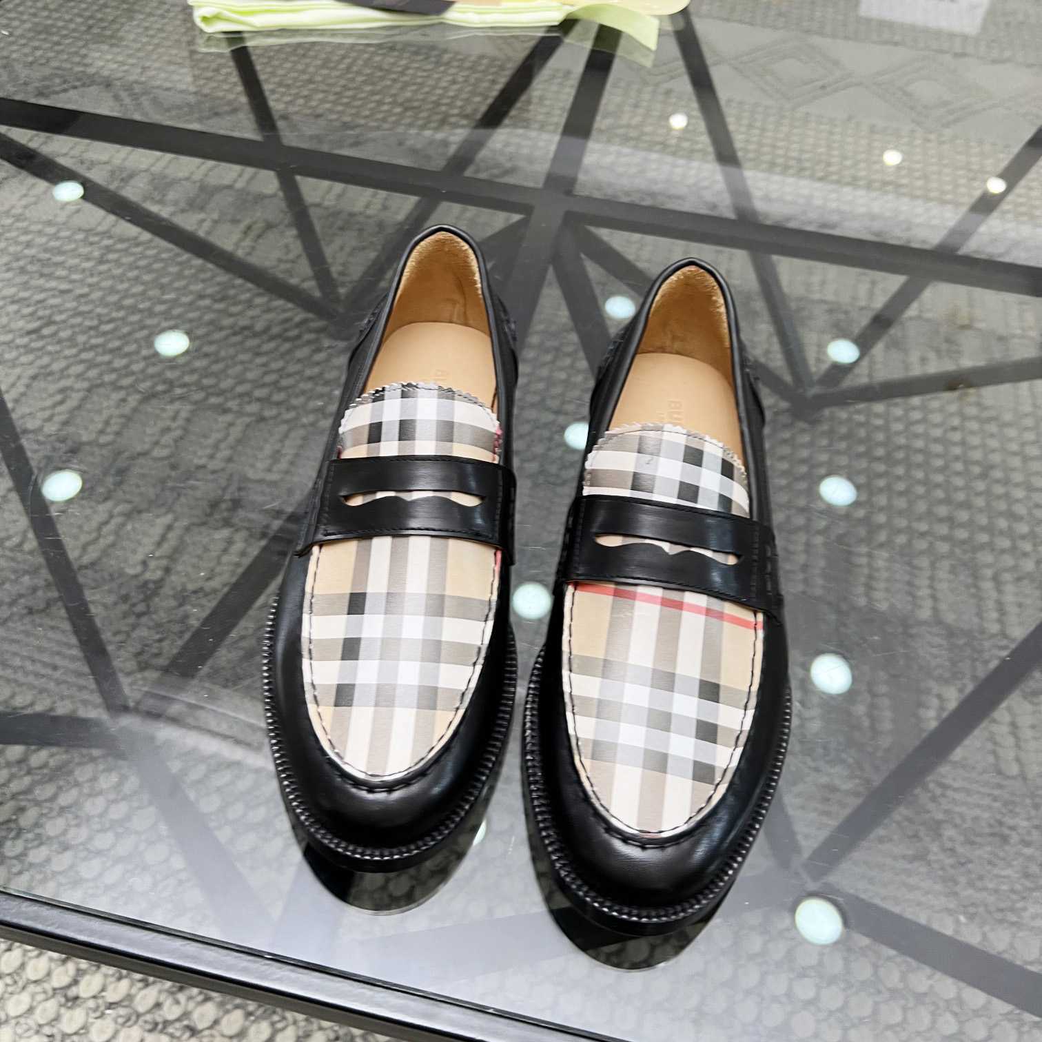 Burberry Vintage Check Penny Loafers - EUR FASHION