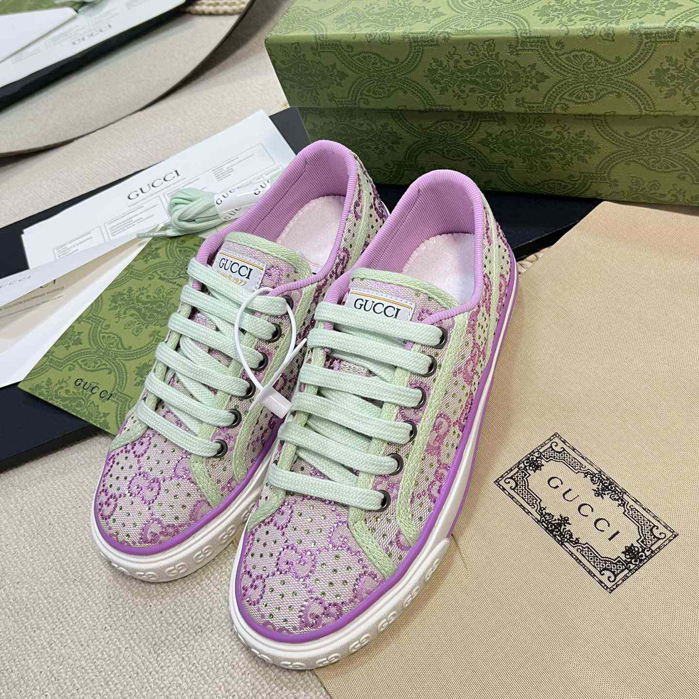 Gucci Women's Gucci Tennis 1977 Sneaker - EUR FASHION