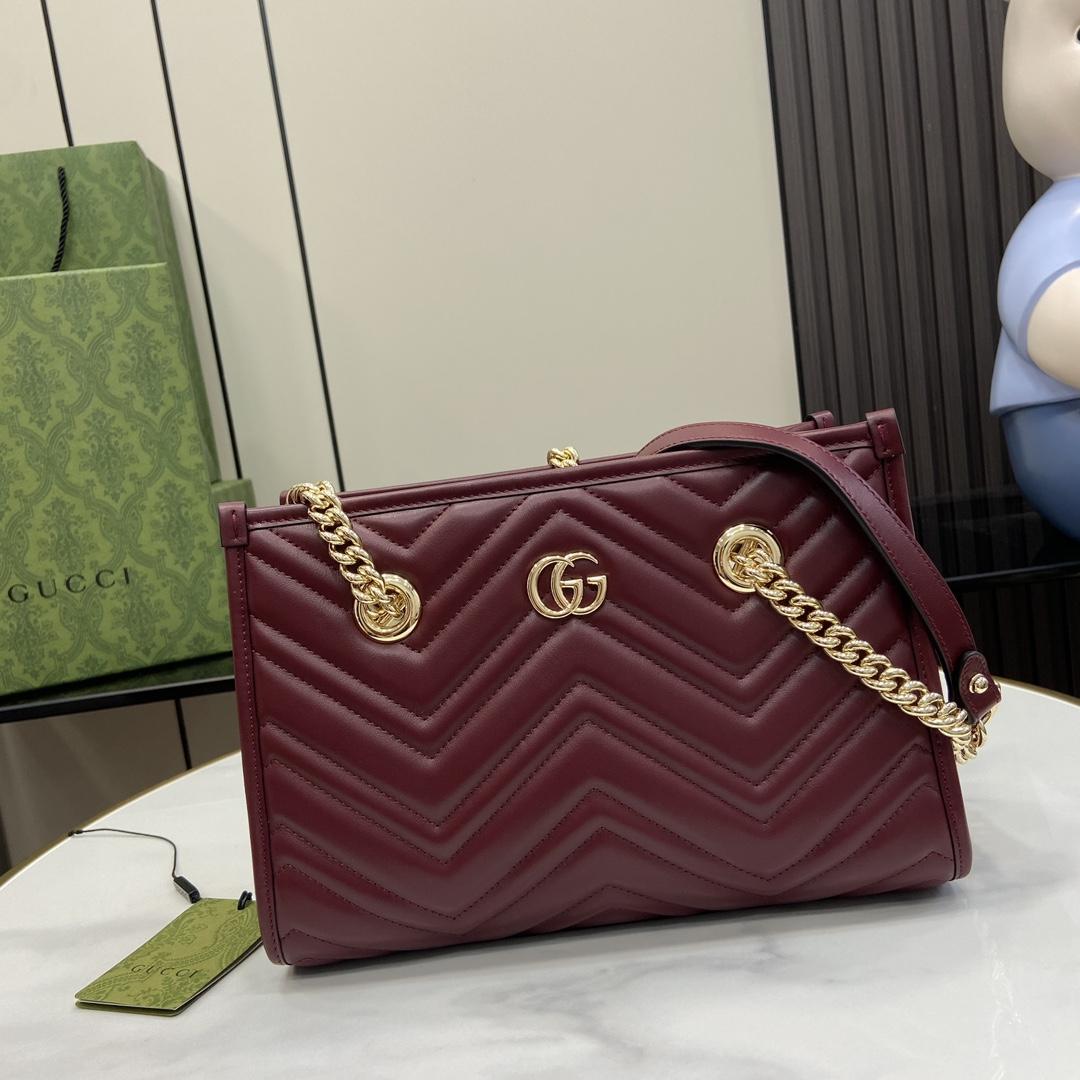 Gucci GG Marmont Small Tote Bag - EUR FASHION