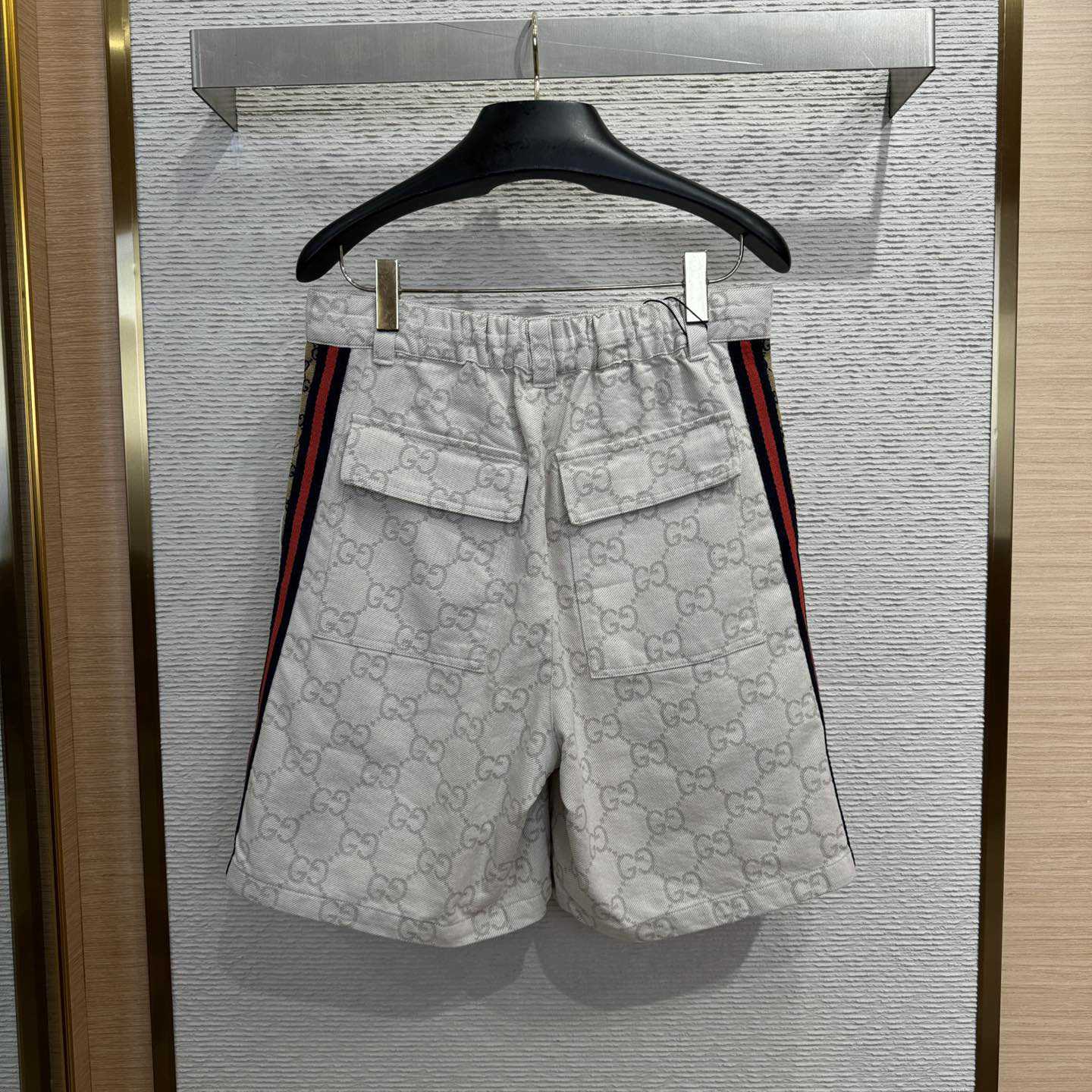 Gucci GG Cotton Jacquard Bermuda Shorts - EUR FASHION