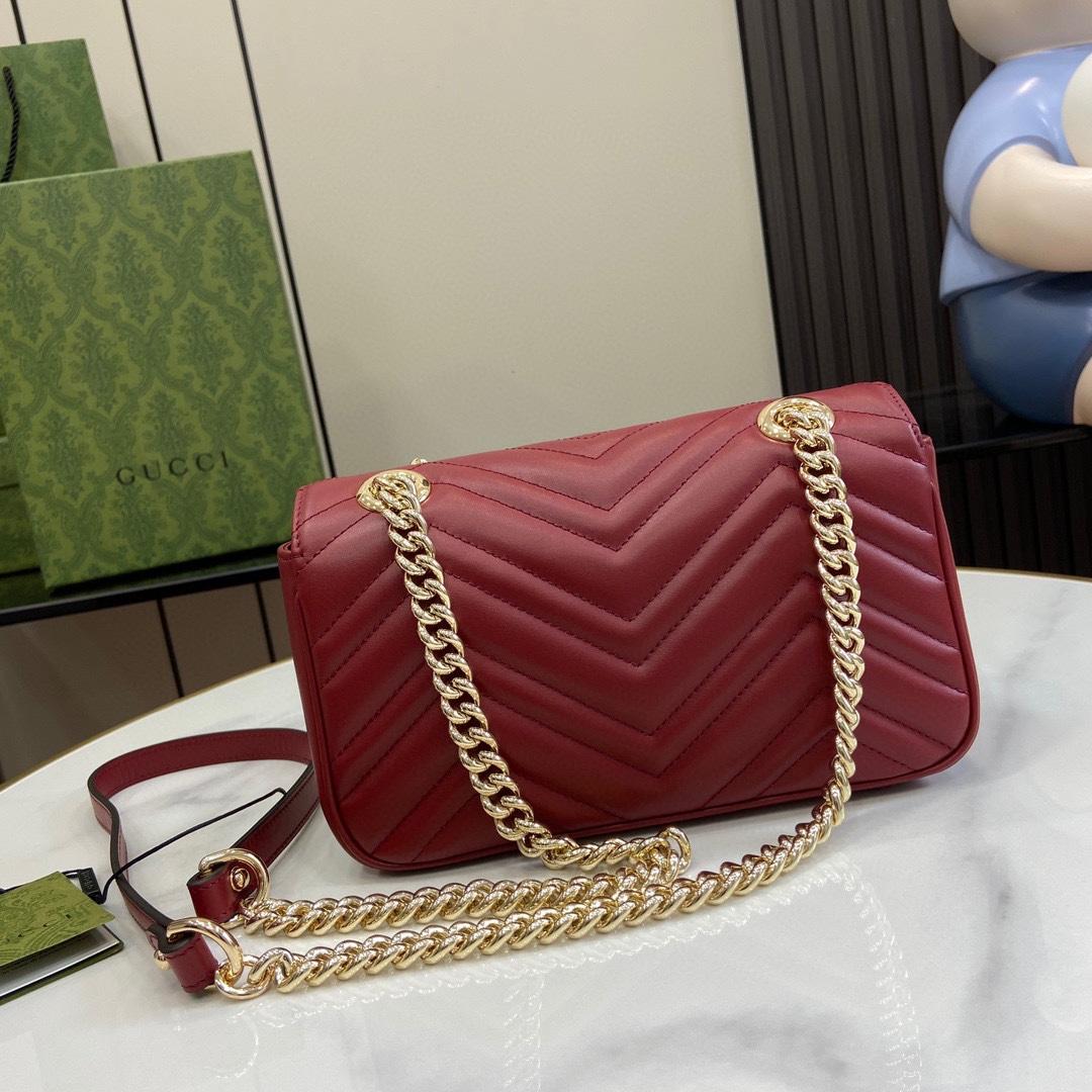 Gucci GG Marmont Mini Shoulder Bag - EUR FASHION