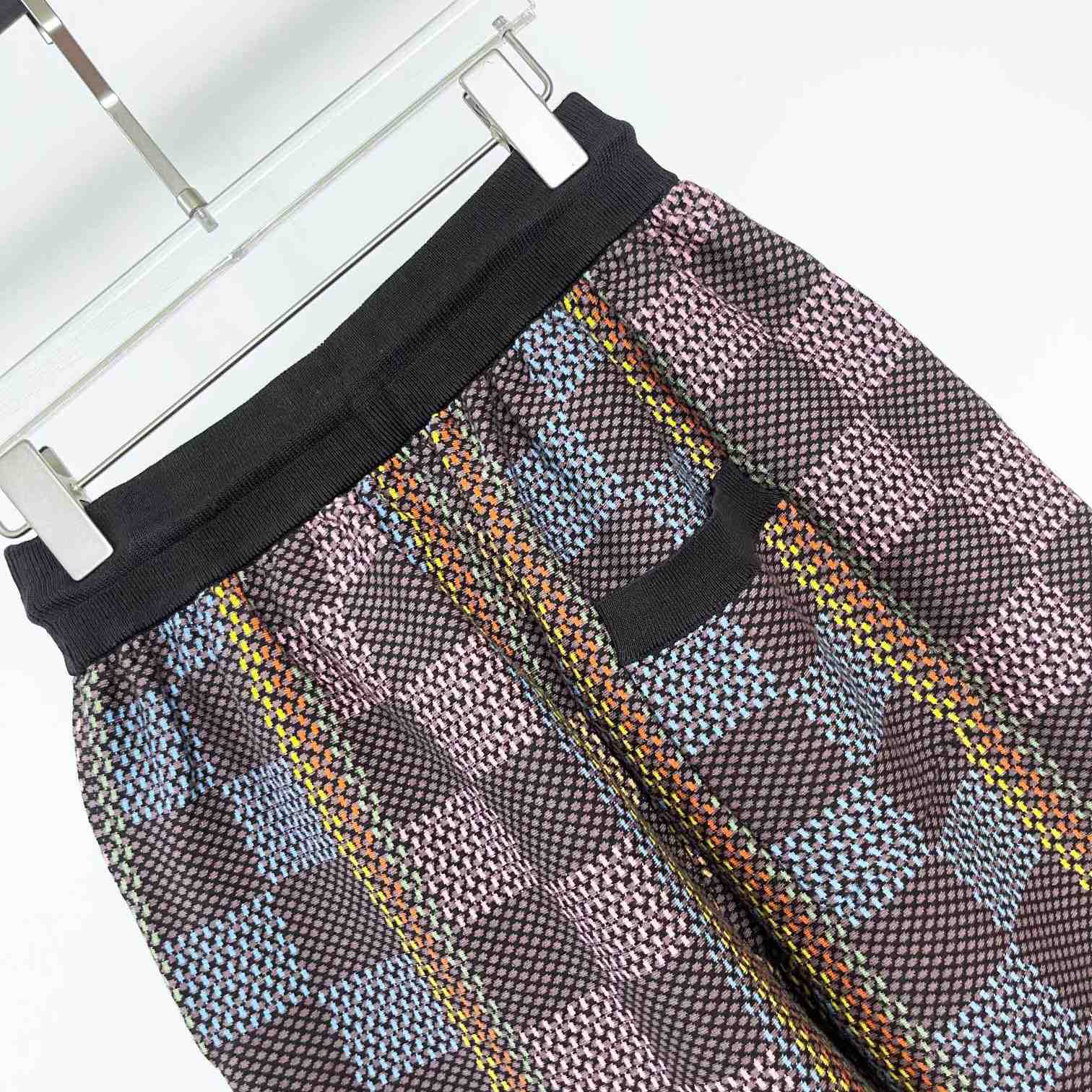 Louis Vuitton Damier Cotton Knit Shorts - EUR FASHION