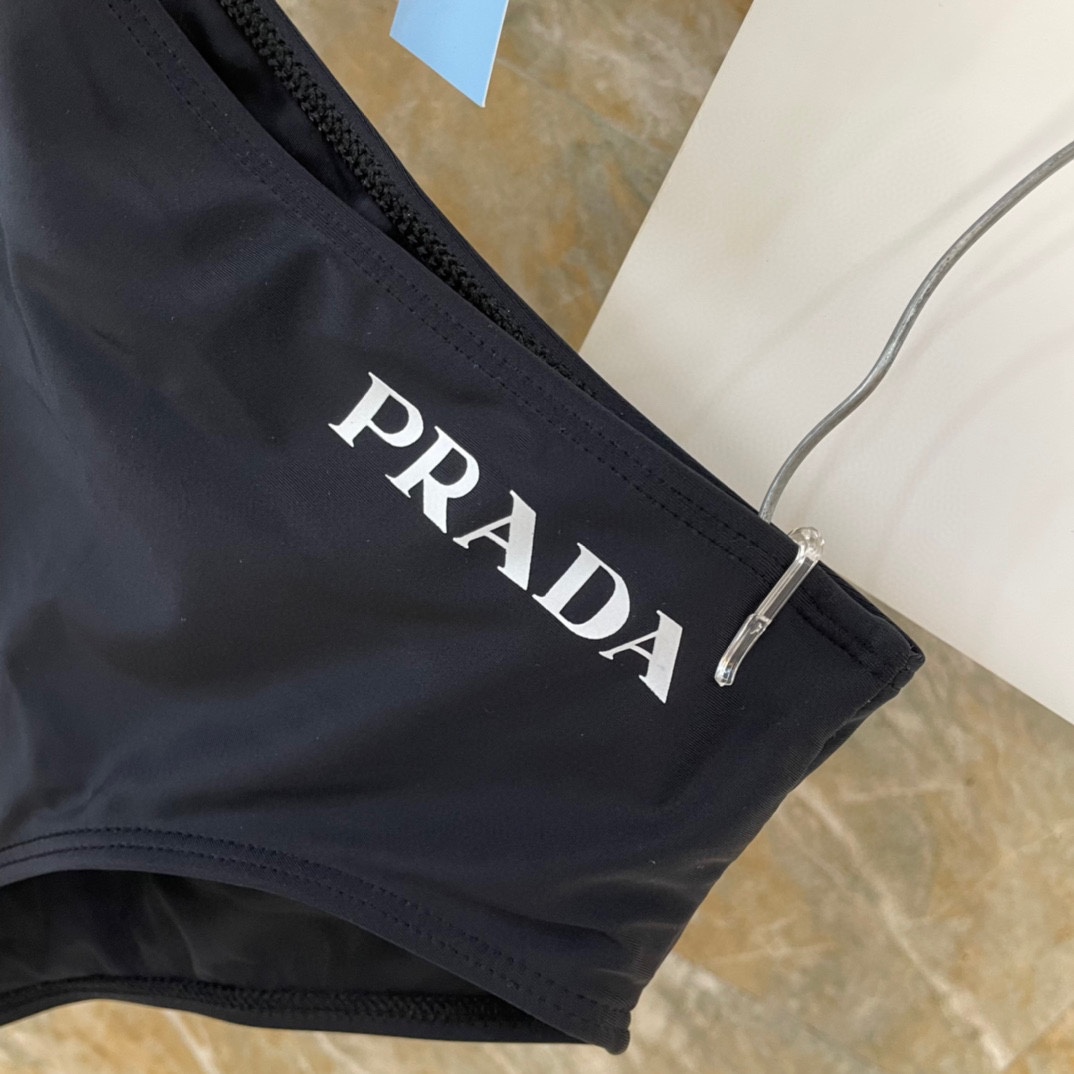 Prada One-shoulder Cut-out Swimsuit - EUR FASHION