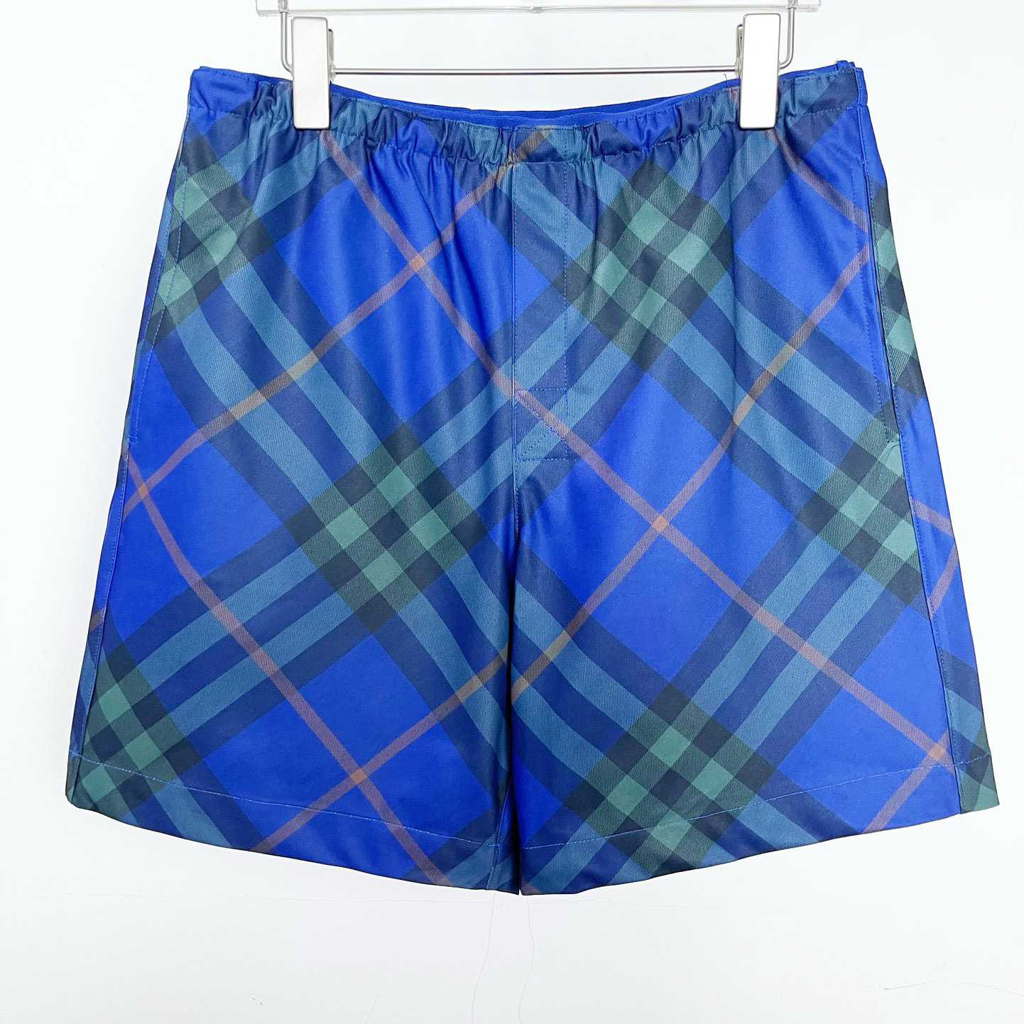 Burberry Checkered Twill Swim Shorts - EUR FASHION