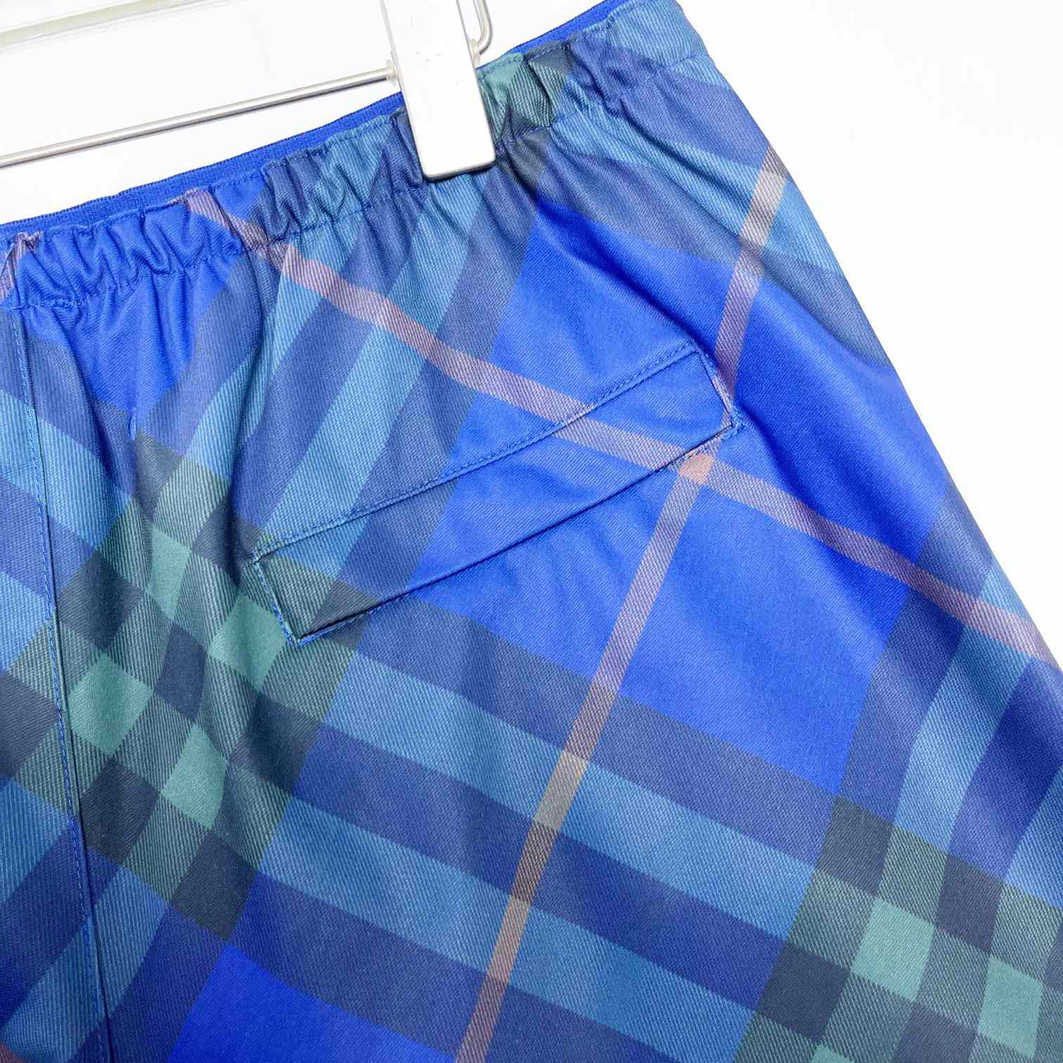 Burberry Checkered Twill Swim Shorts - EUR FASHION