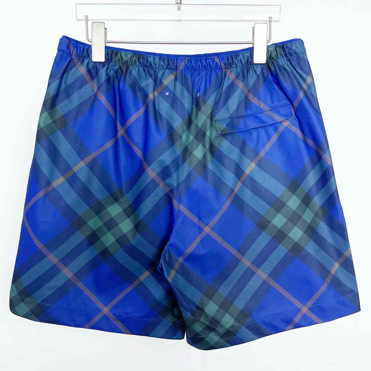 Burberry Checkered Twill Swim Shorts - EUR FASHION