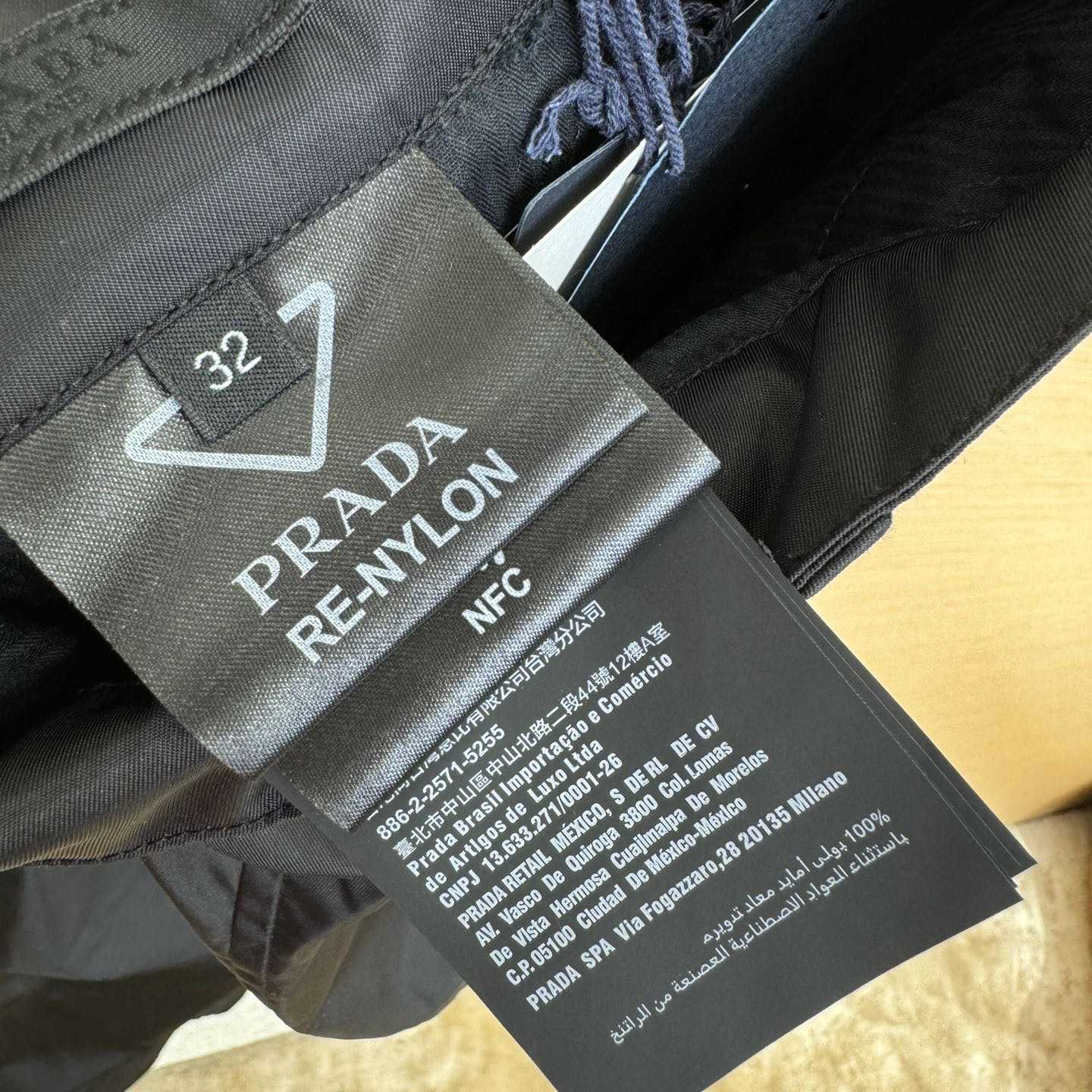 Prada Nylon Cargo Pant - EUR FASHION