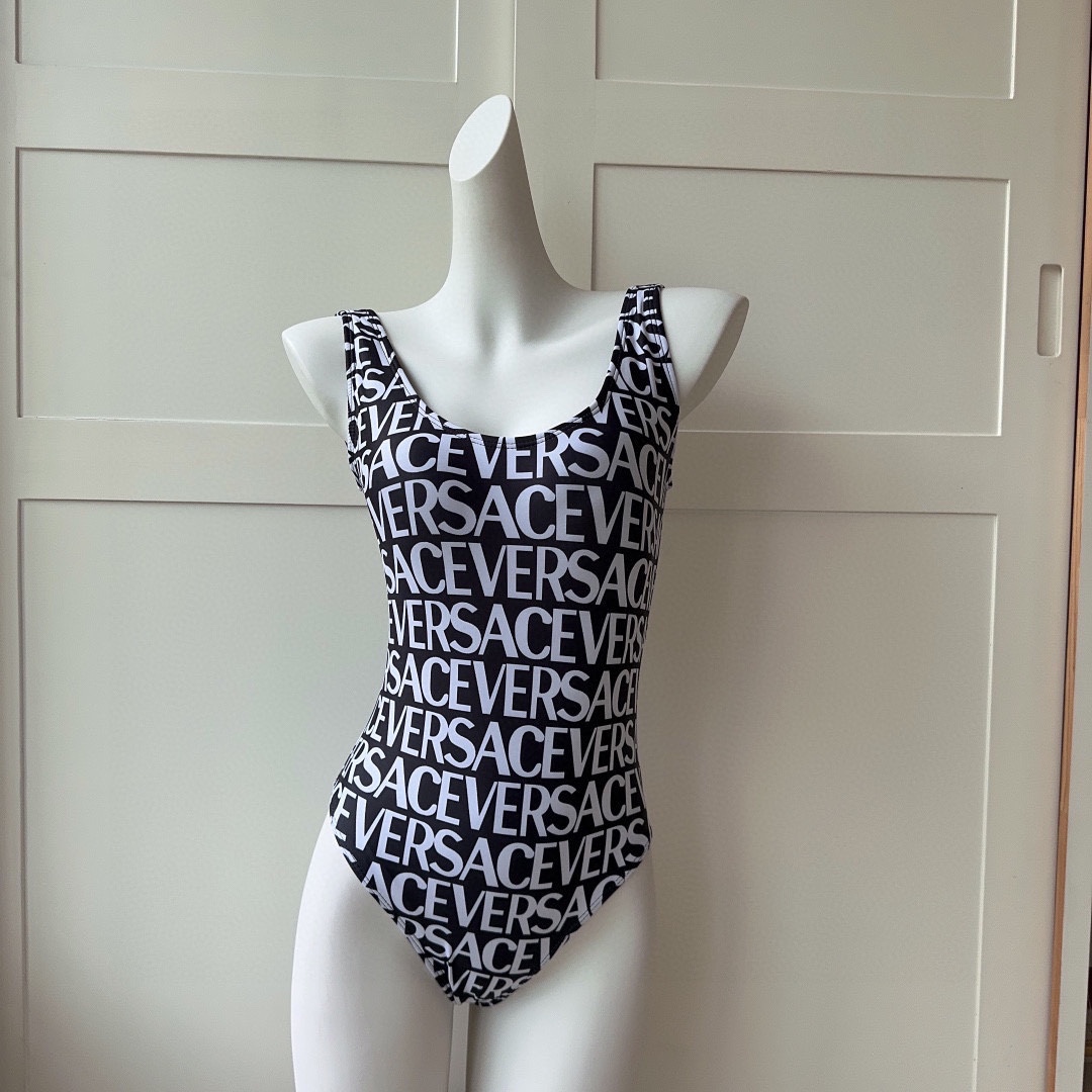 Versace Allover One-Piece Swimsuit - EUR FASHION