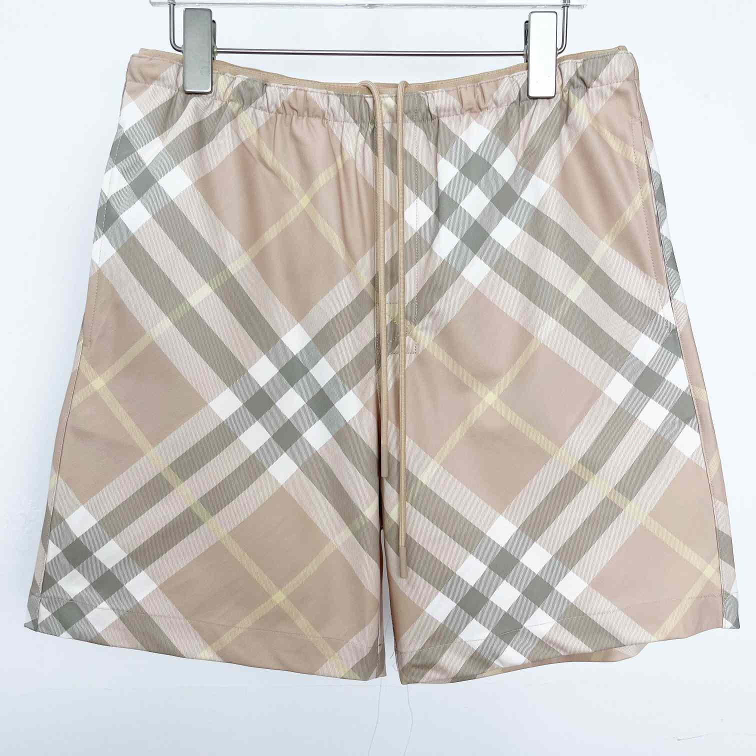 Burberry Checkered Twill Swim Shorts - EUR FASHION