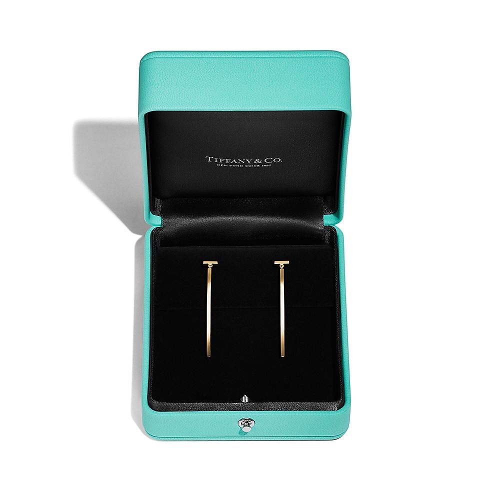 Tiffany & Co. Elongated Wire Bar Earrings - EUR FASHION