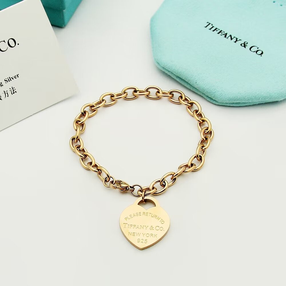 Tiffany & Co. Heart Tag Bracelet - EUR FASHION