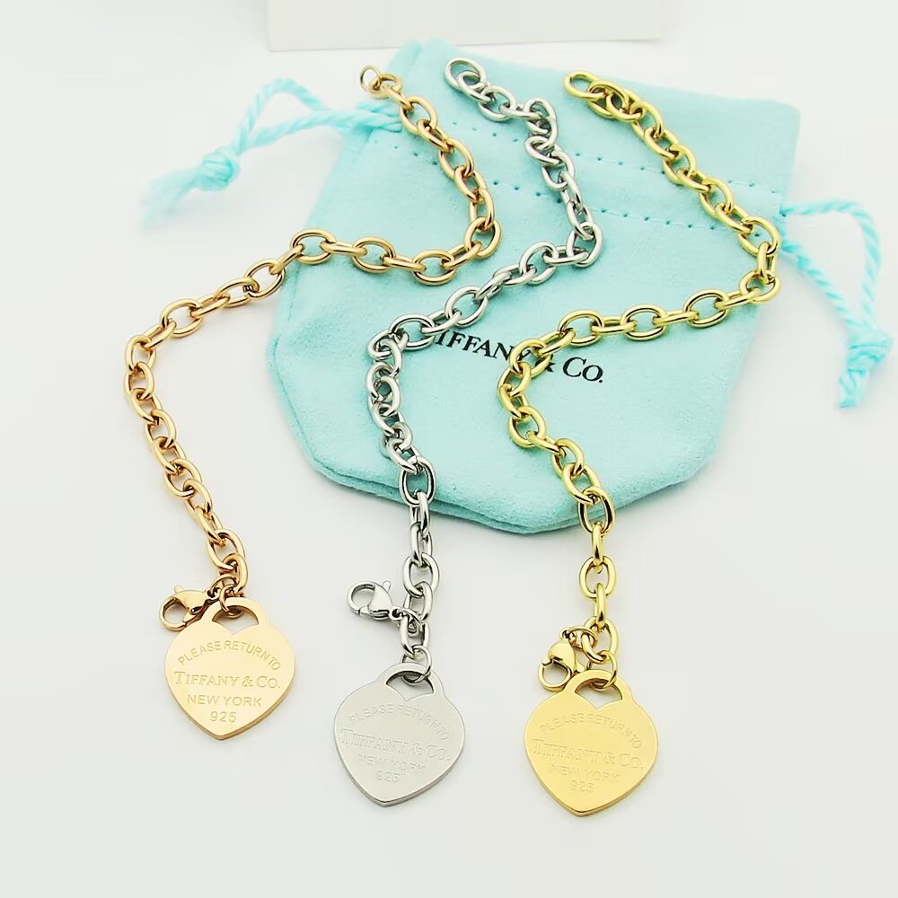 Tiffany & Co. Heart Tag Bracelet - EUR FASHION