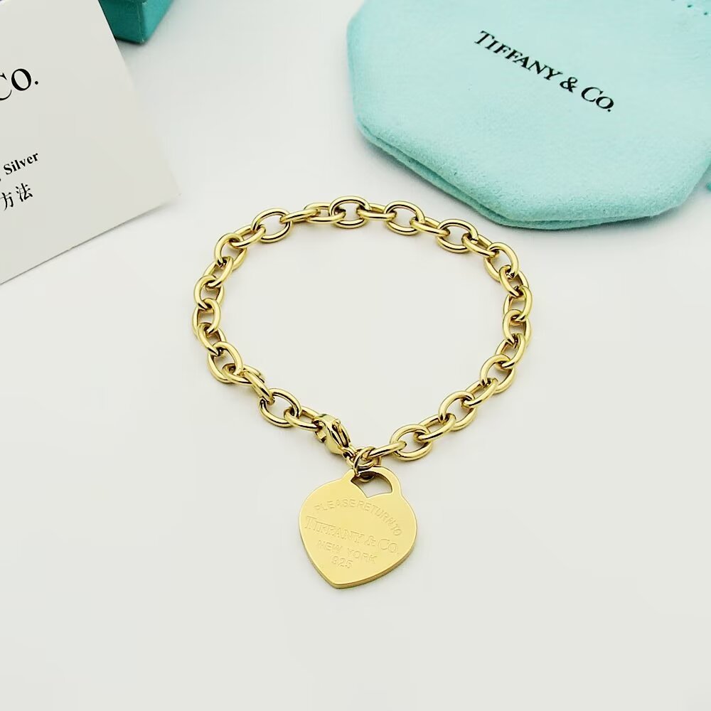 Tiffany & Co. Heart Tag Bracelet - EUR FASHION