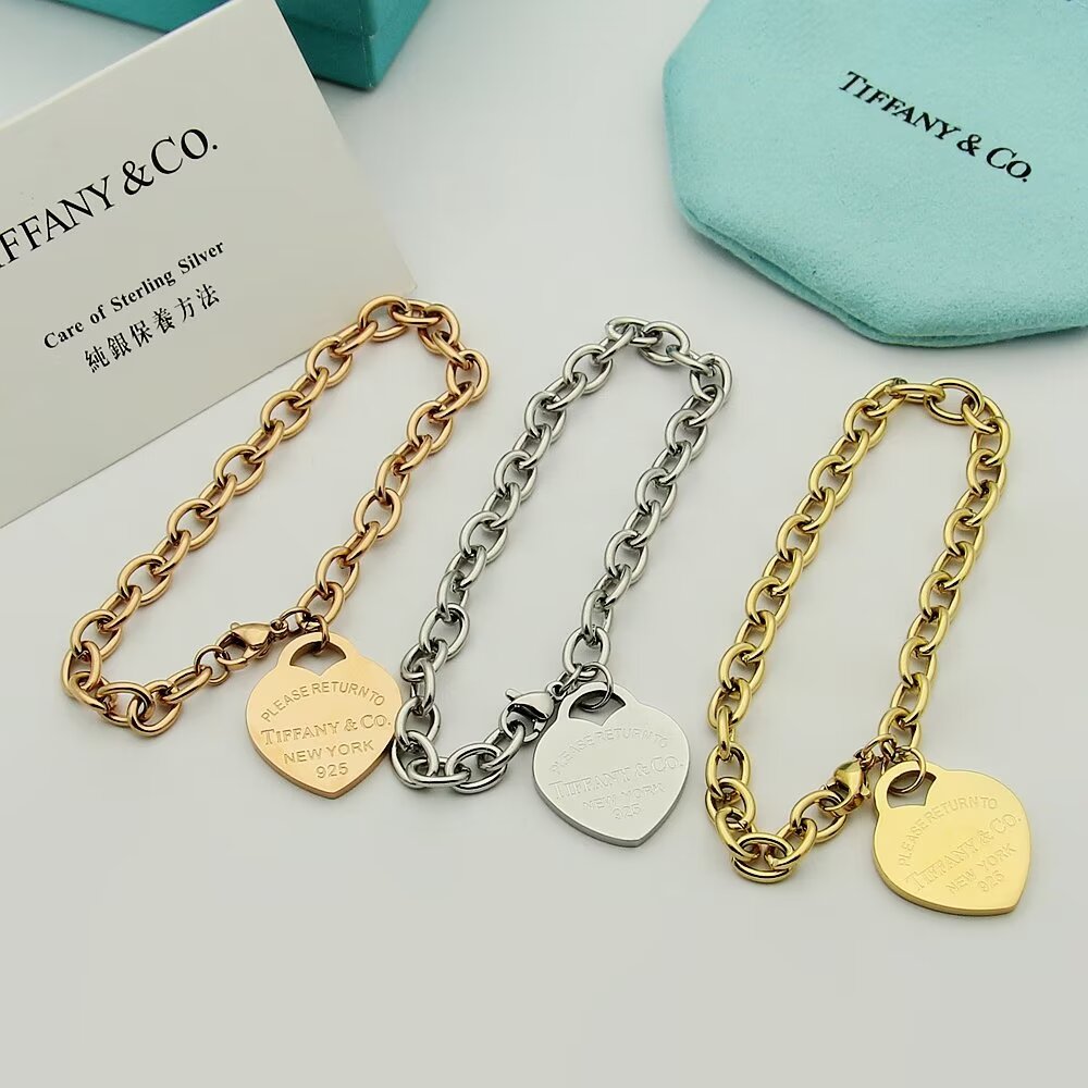 Tiffany & Co. Heart Tag Bracelet - EUR FASHION