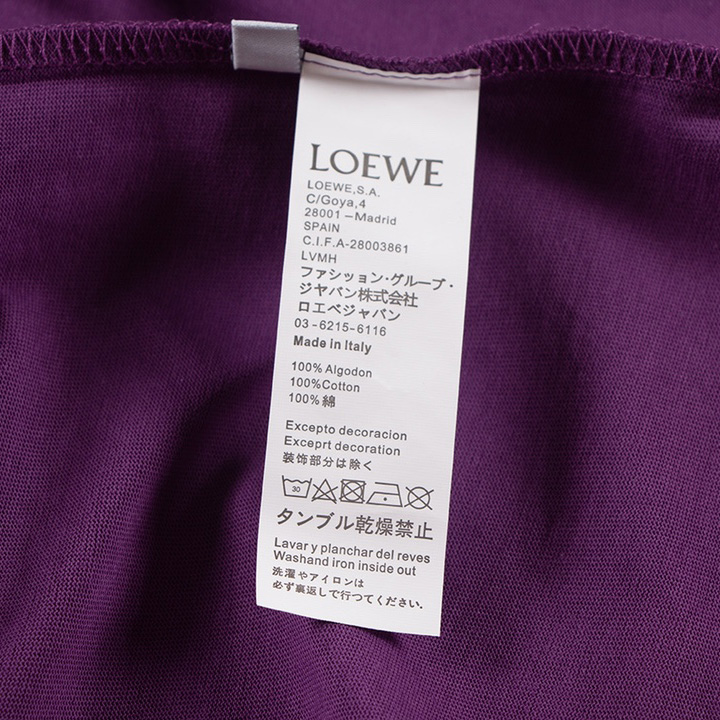 Loewe Cotton T-shirt - EUR FASHION