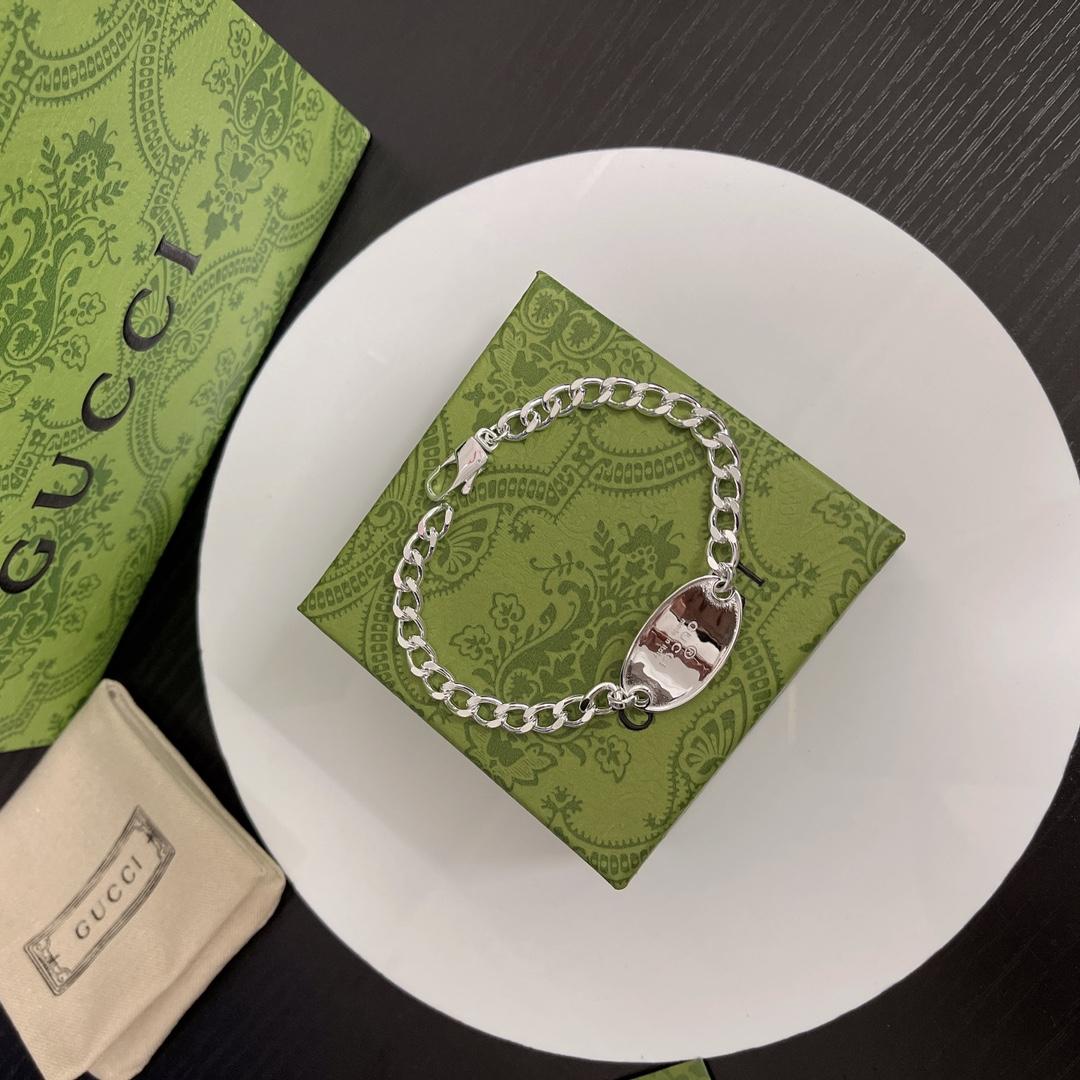 Gucci Trademark Chain Bracelet With Tag  - EUR FASHION