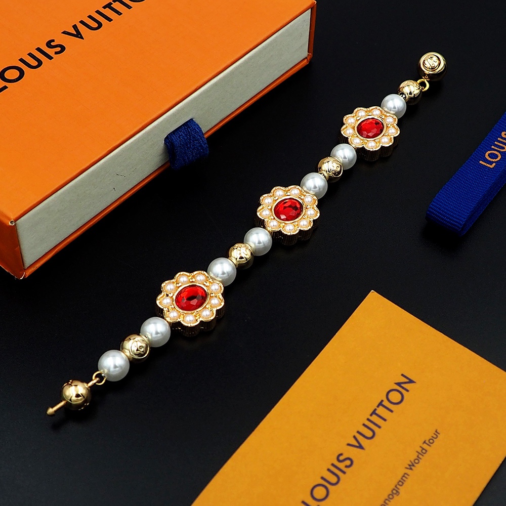 Louis Vuitton LV Dynasty Flower Bracelet - EUR FASHION