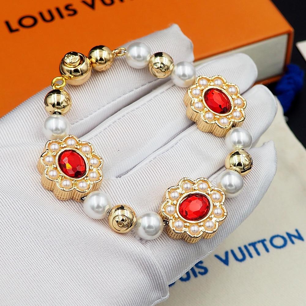 Louis Vuitton LV Dynasty Flower Bracelet - EUR FASHION