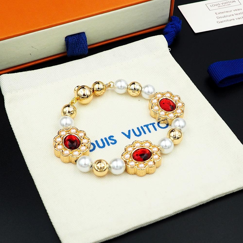 Louis Vuitton LV Dynasty Flower Bracelet - EUR FASHION