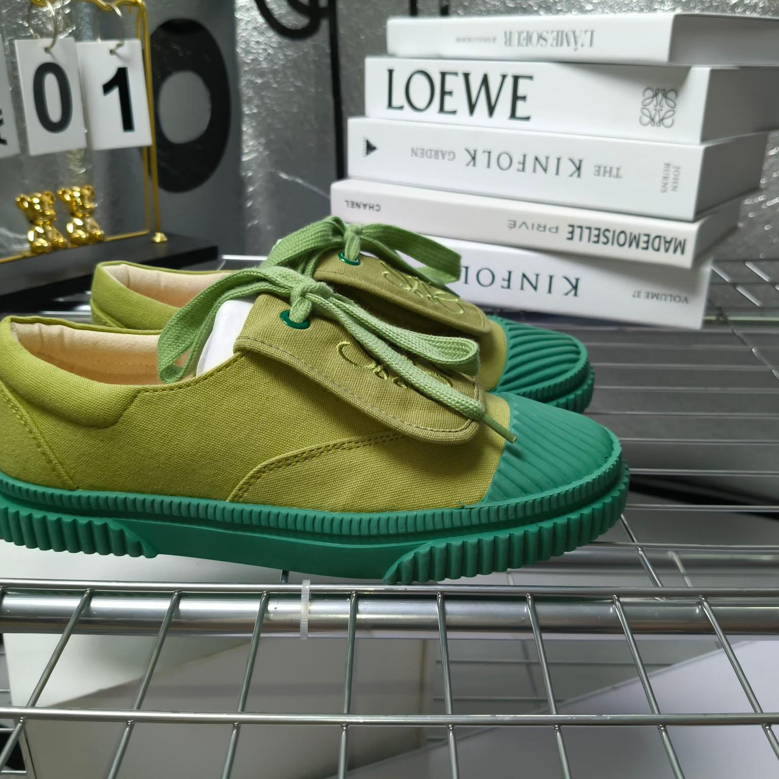 Loewe x Paula’s Ibiza Denim Flap Sneakers - EUR FASHION