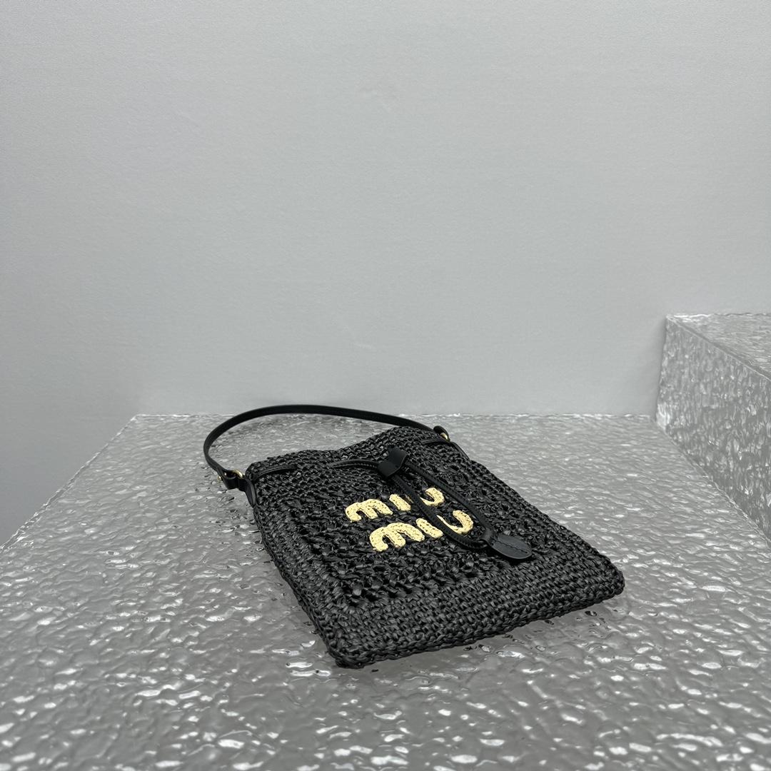 Miu Miu Woven Fabric Mini-bag - EUR FASHION