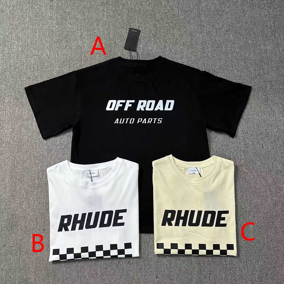 Rhude Cotton T-shirt - EUR FASHION