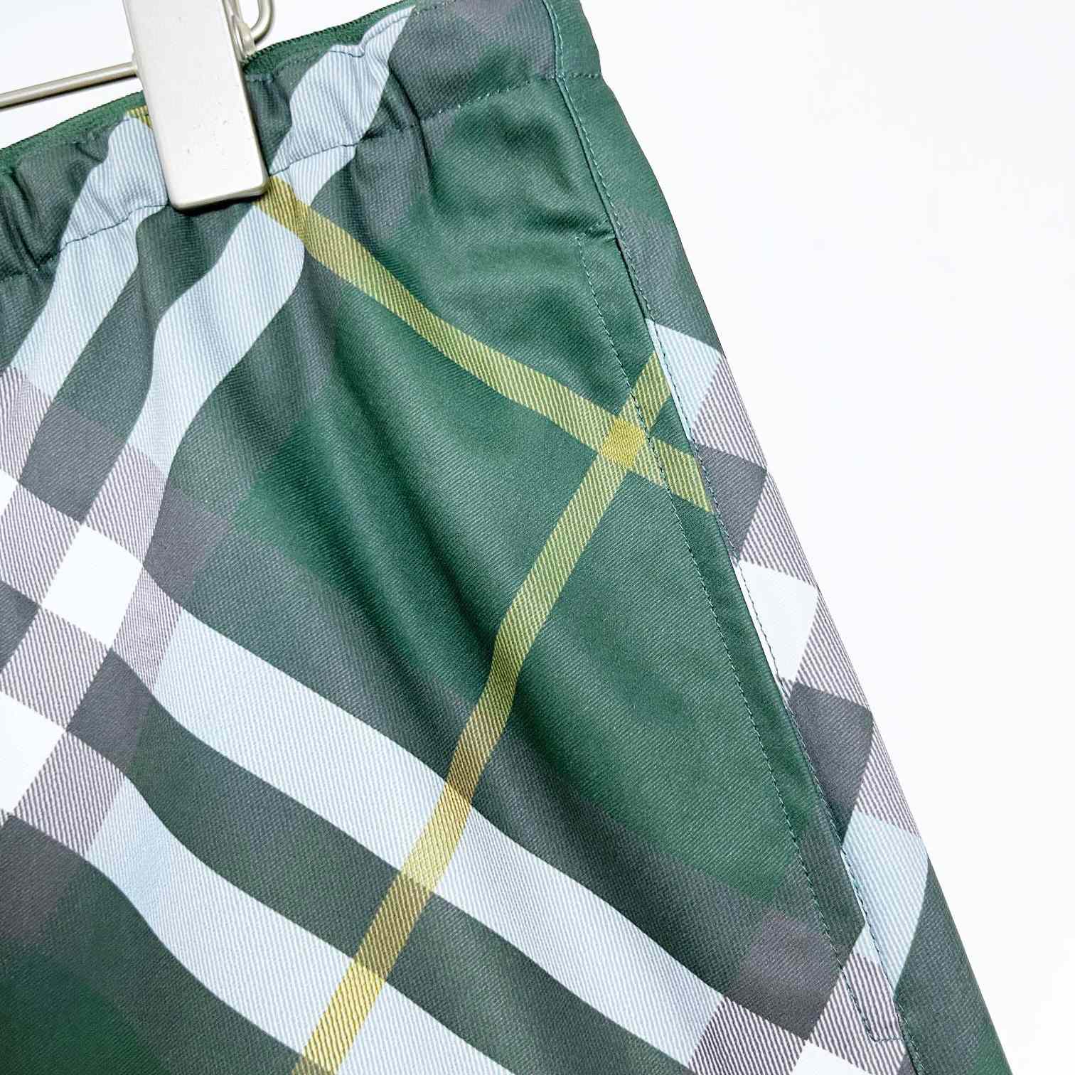 Burberry Checkered Twill Swim Shorts - EUR FASHION