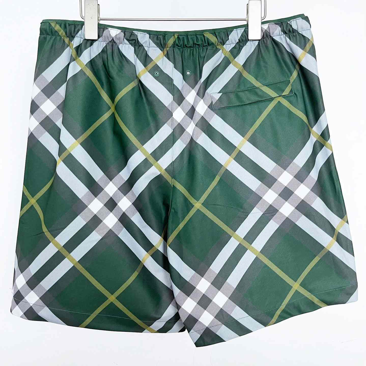 Burberry Checkered Twill Swim Shorts - EUR FASHION