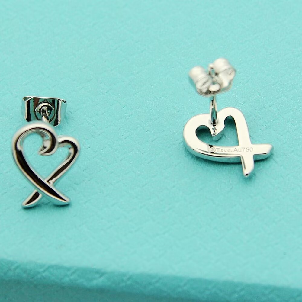 Tiffany & Co. Paloma Picasso Loving Heart Earrings - EUR FASHION