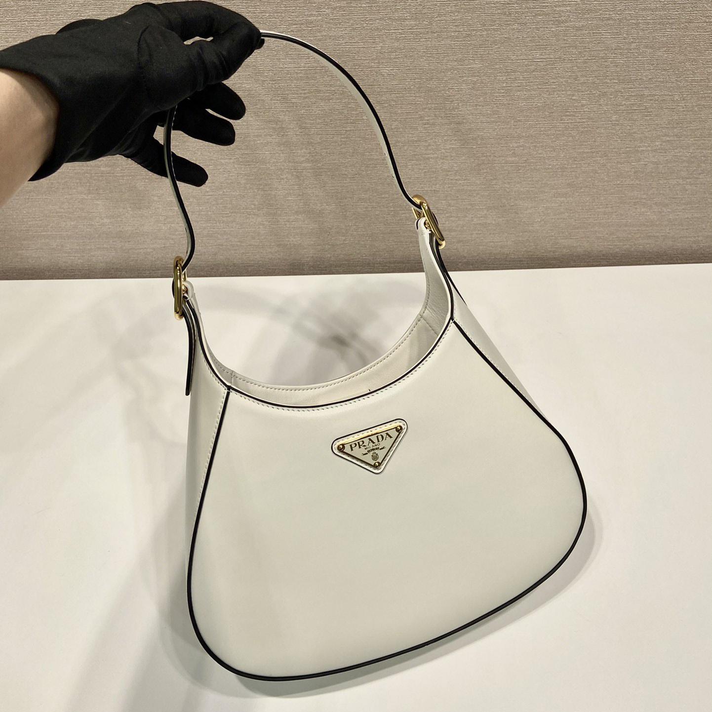 Prada Leather Shoulder Bag（27x19x5cm） - EUR FASHION