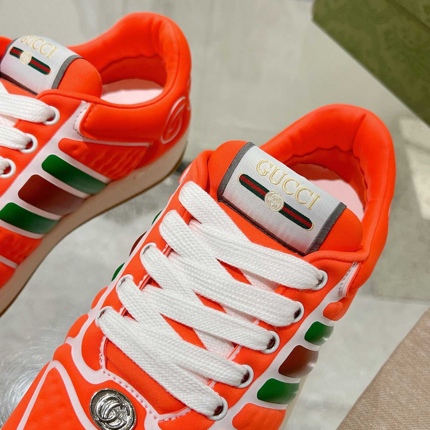 Gucci Screener Sneaker With Web - EUR FASHION