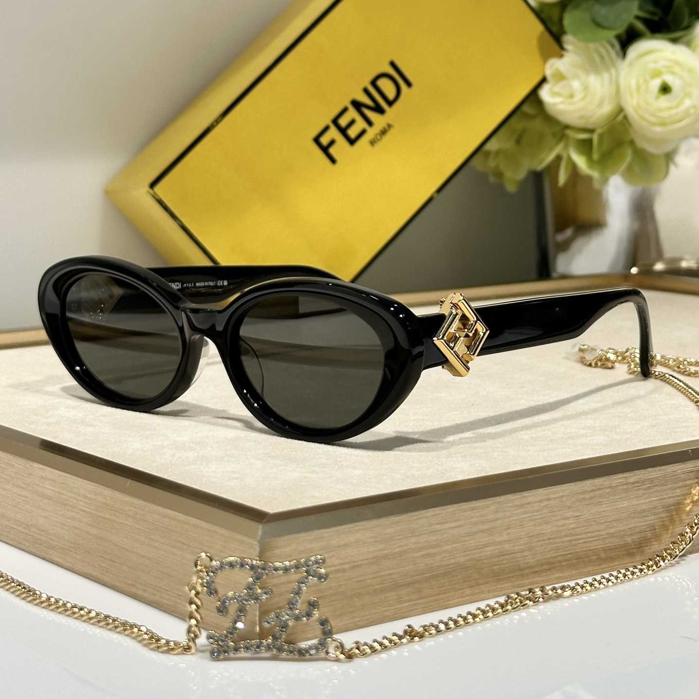 Fendi Diamonds Acetate Sunglasses    FE40140U - EUR FASHION