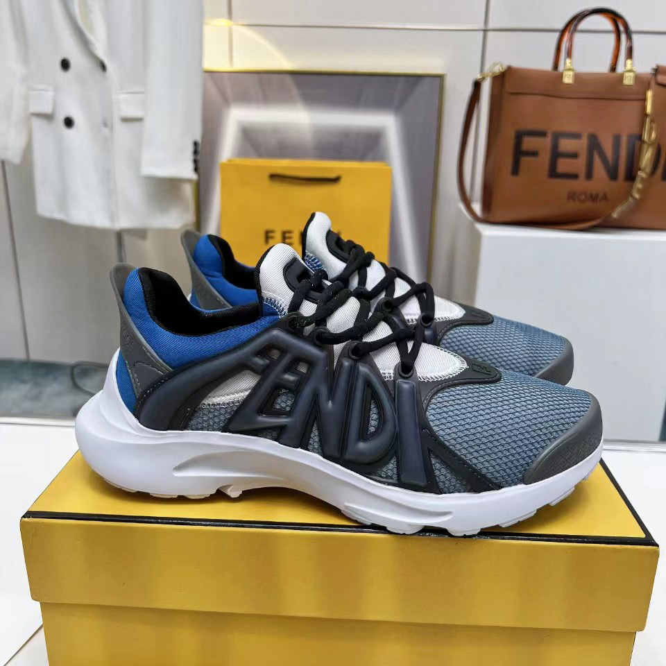 Fendi Tag Sneakers - EUR FASHION