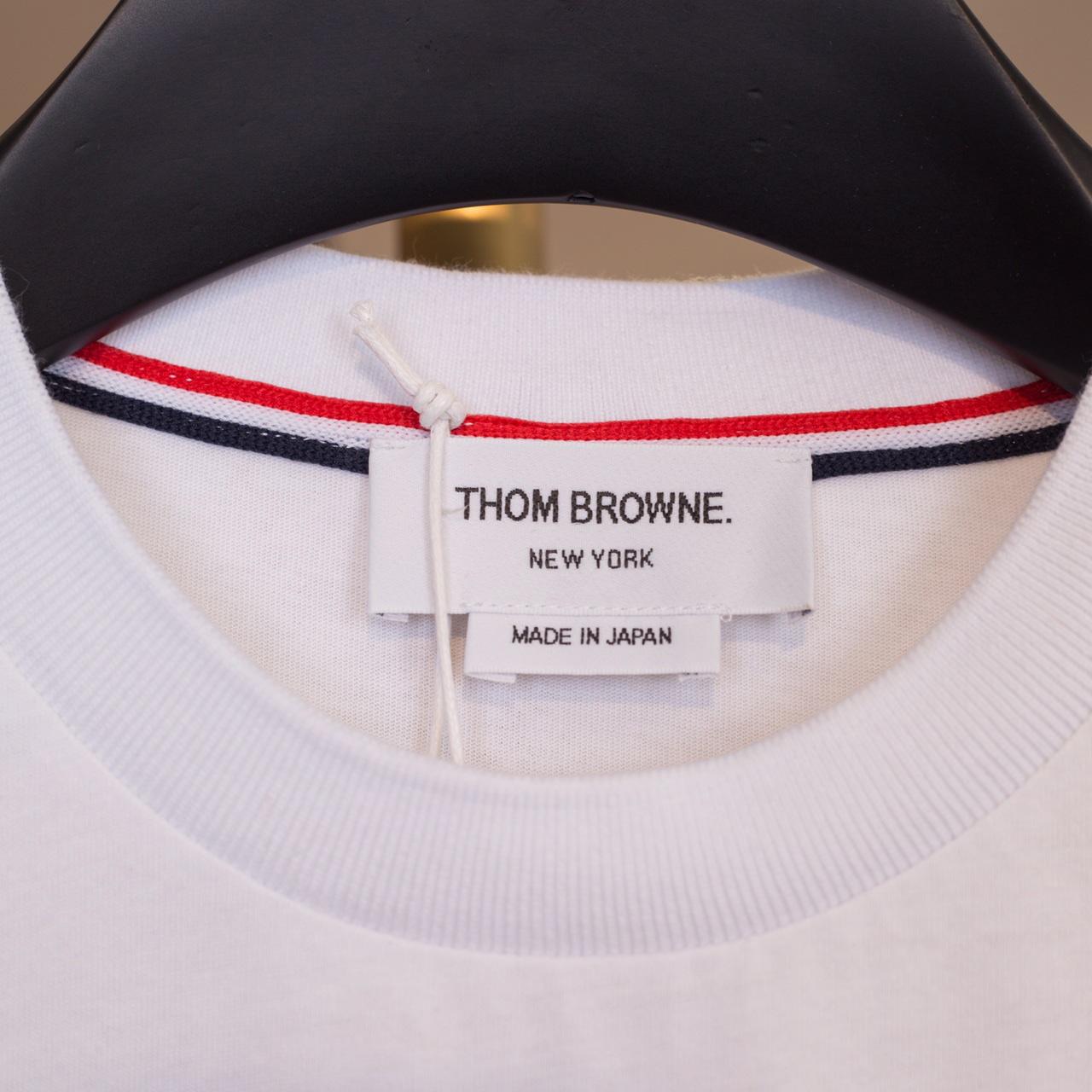 Thom Browne RWB Stripe T-Shirt   2107 - EUR FASHION