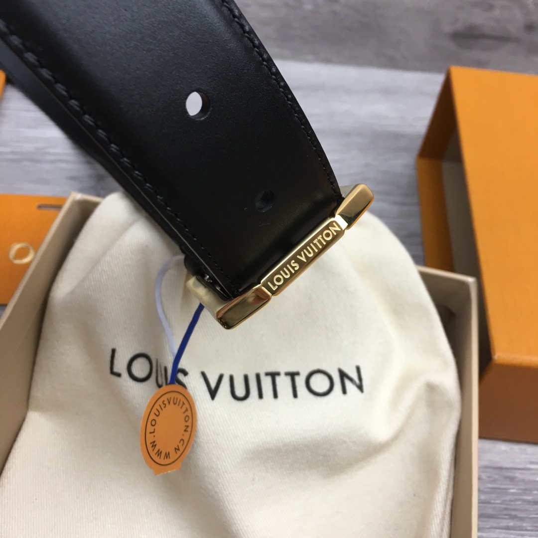 Louis Vuitton 35mm Leather Belt - EUR FASHION